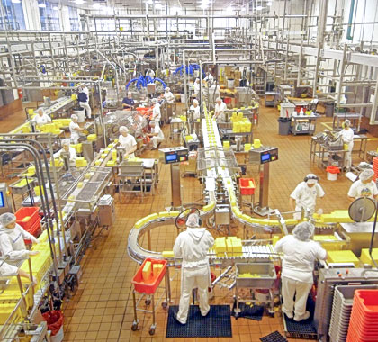 Food production industry